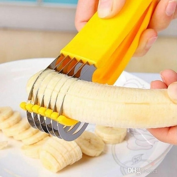 Perfect for Açaí Bowls Banana Slicer Stainless Steel Fruit Peeler Kitchen Tools - Picture 3 of 6